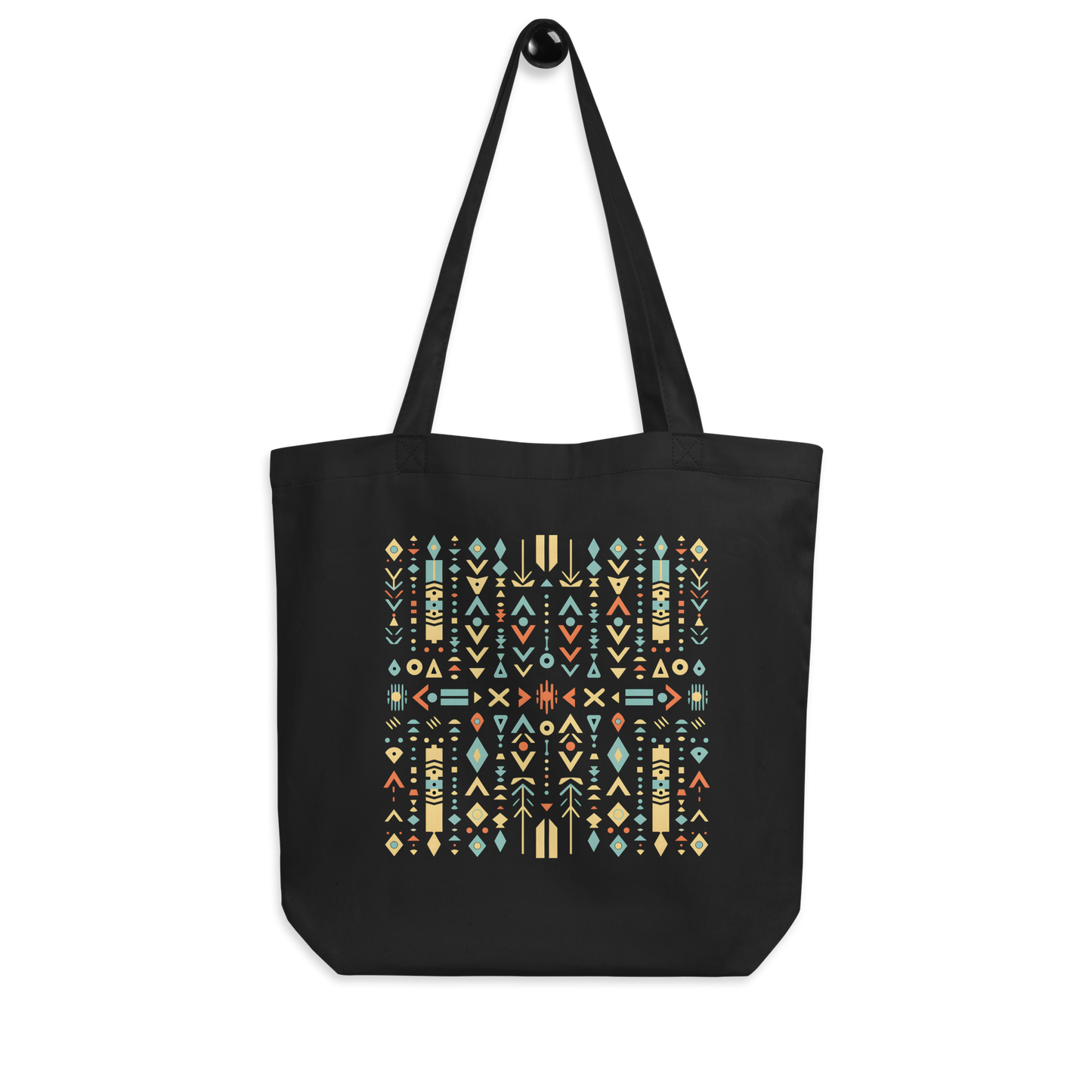 Asian Tribal Pattern Eco Tote Bag