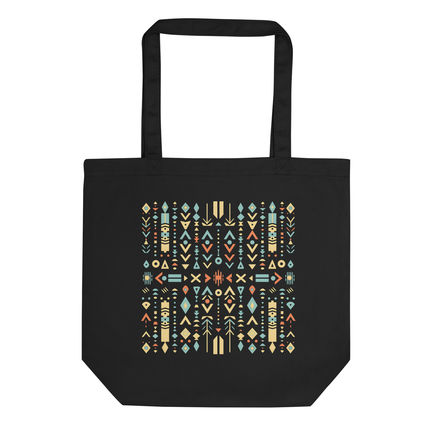 Asian Tribal Pattern Eco Tote Bag