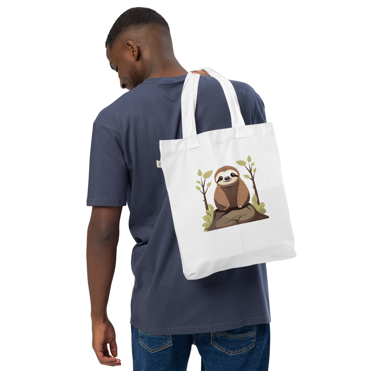 Baby Sloth Eco Tote Bag