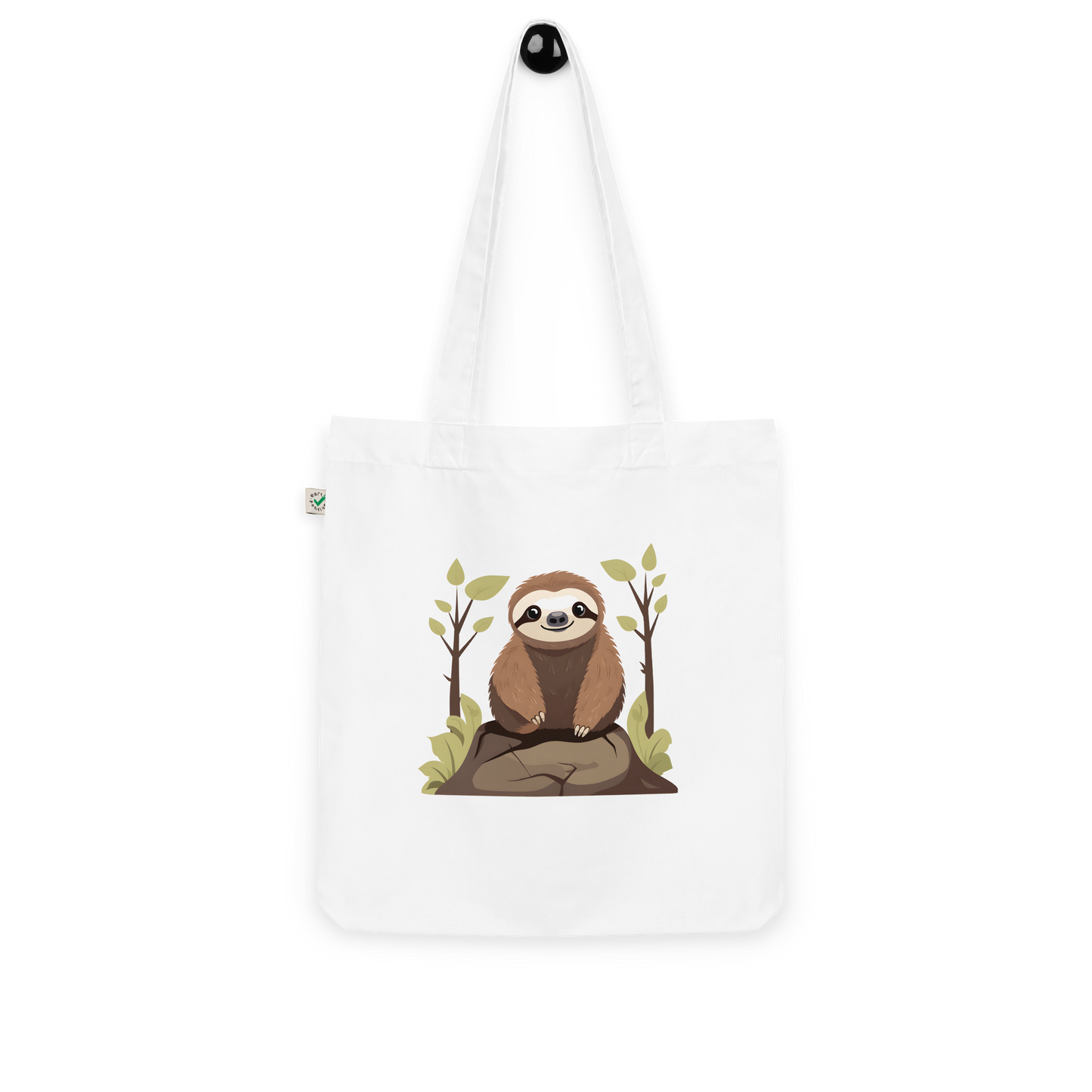 Baby Sloth Eco Tote Bag