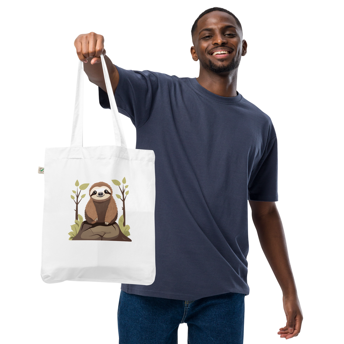 Baby Sloth Eco Tote Bag