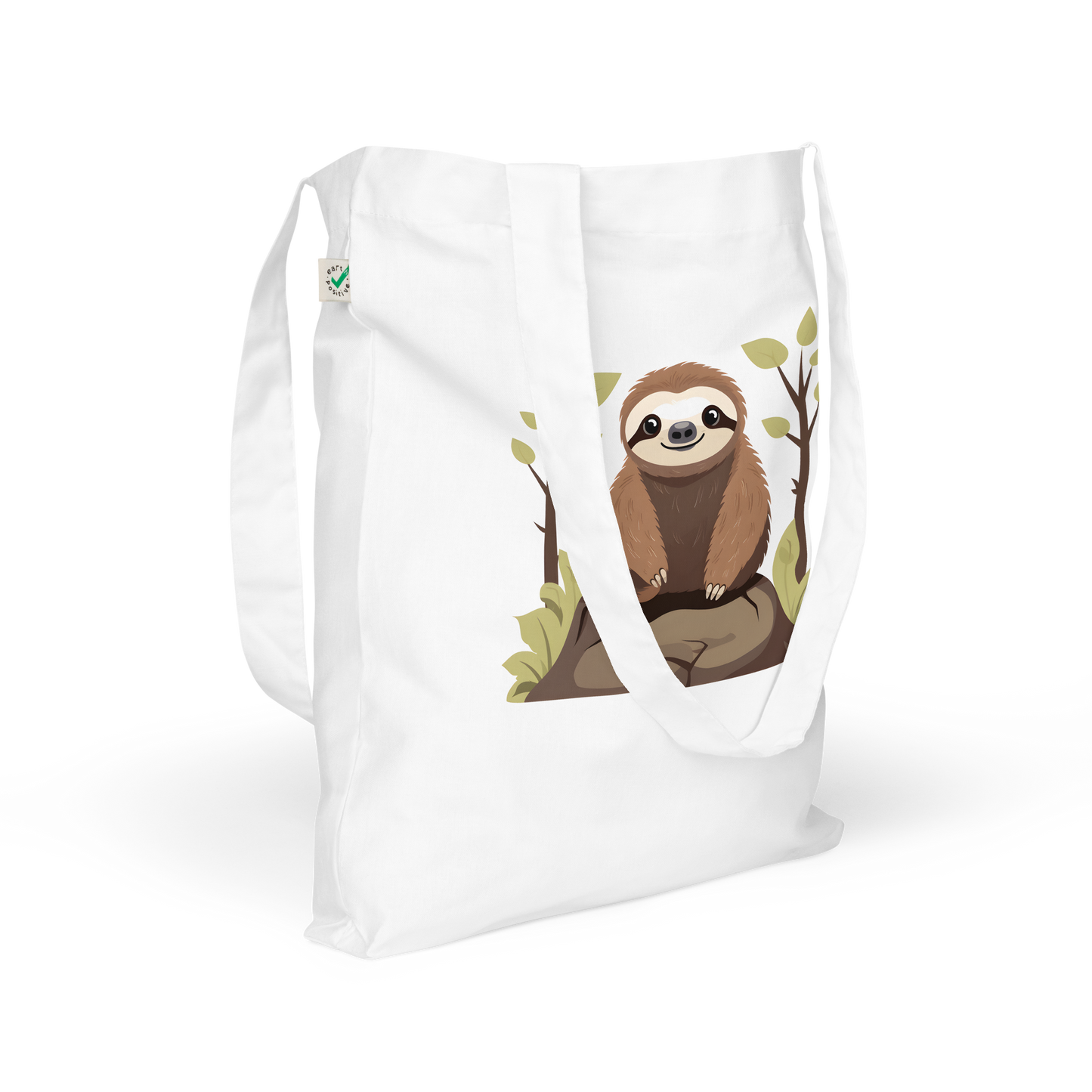 Baby Sloth Eco Tote Bag