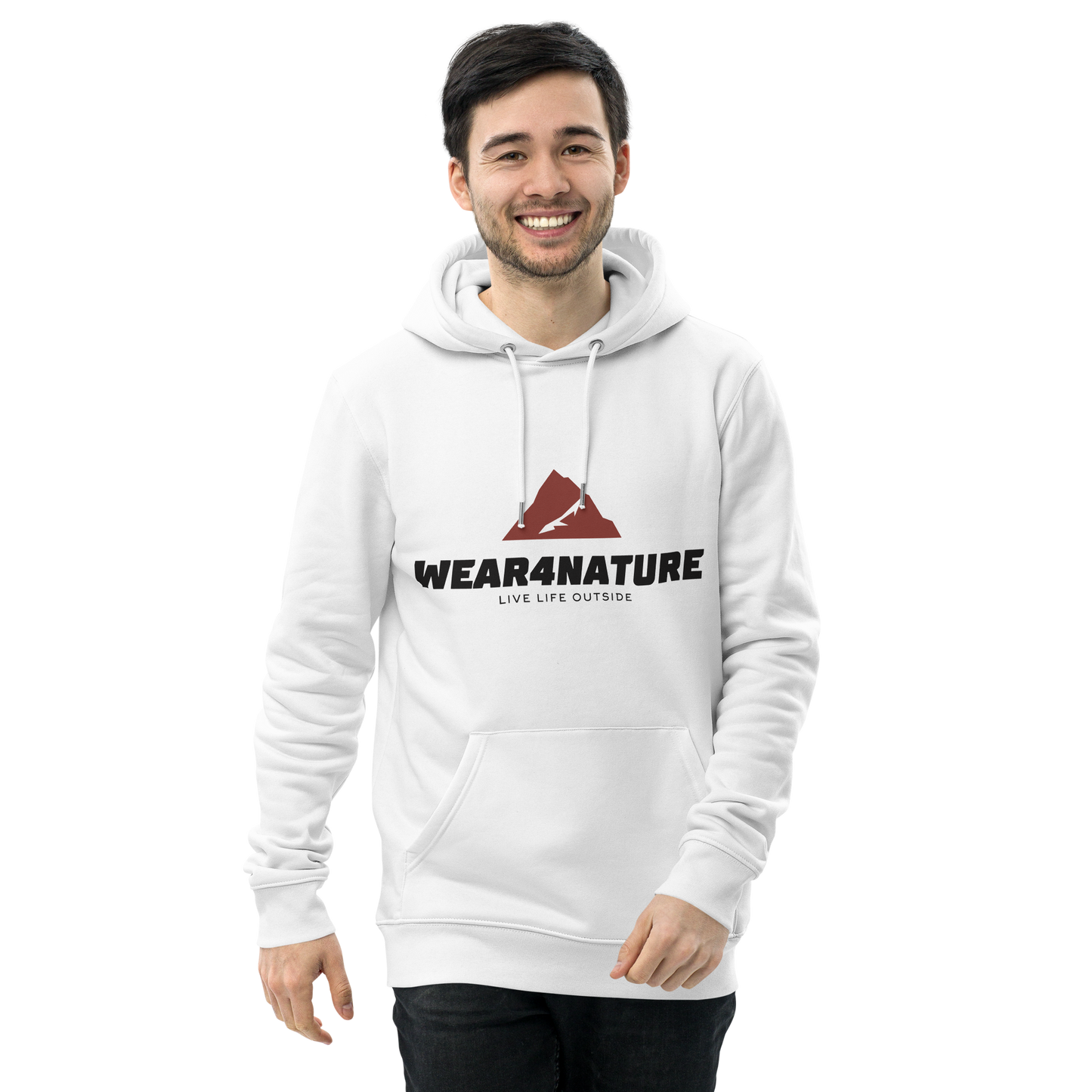 Moletom masculino com logotipo Wear4Nature