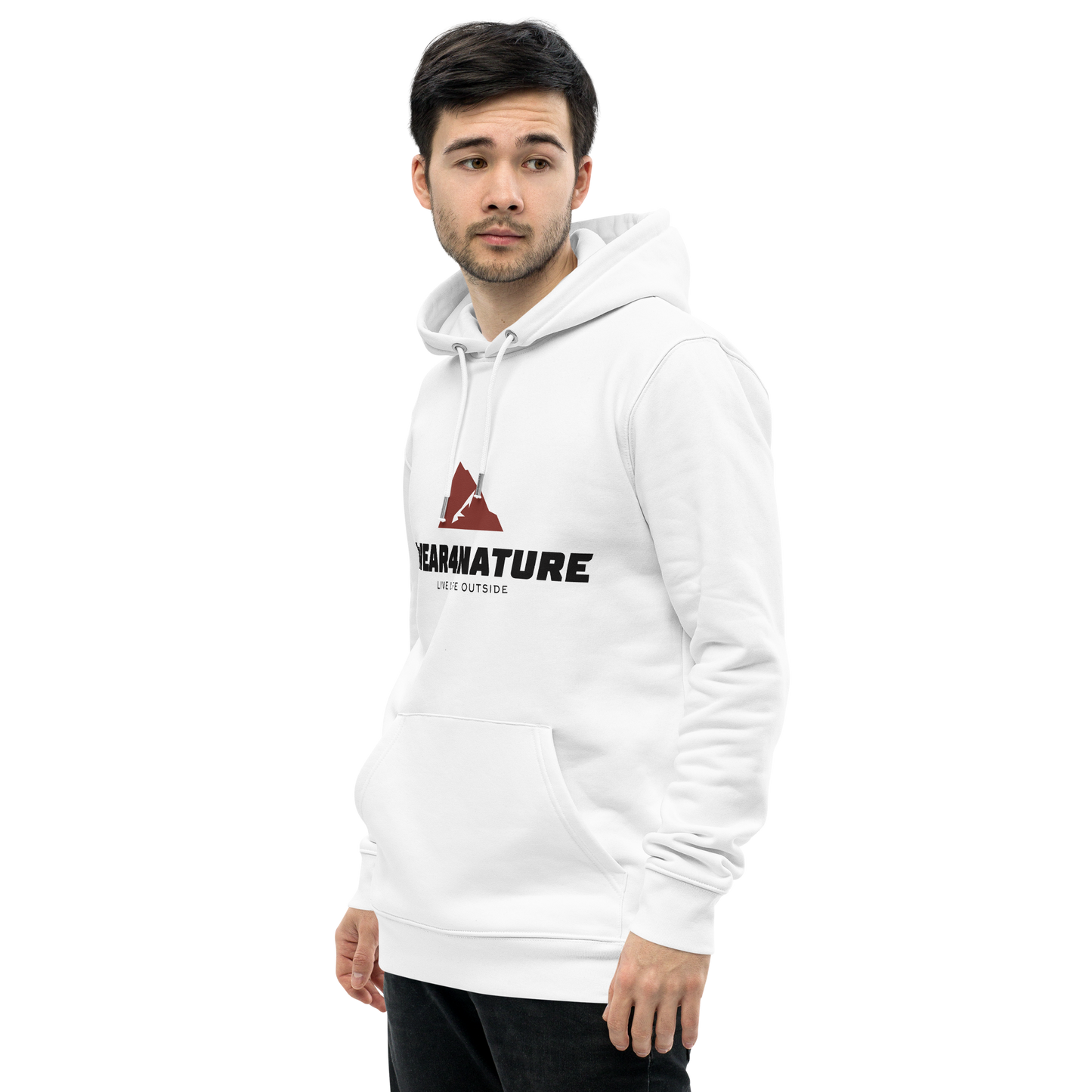 Moletom masculino com logotipo Wear4Nature